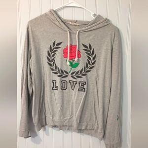 Local Lab Love Sweatshirt Hoodie Women's Large